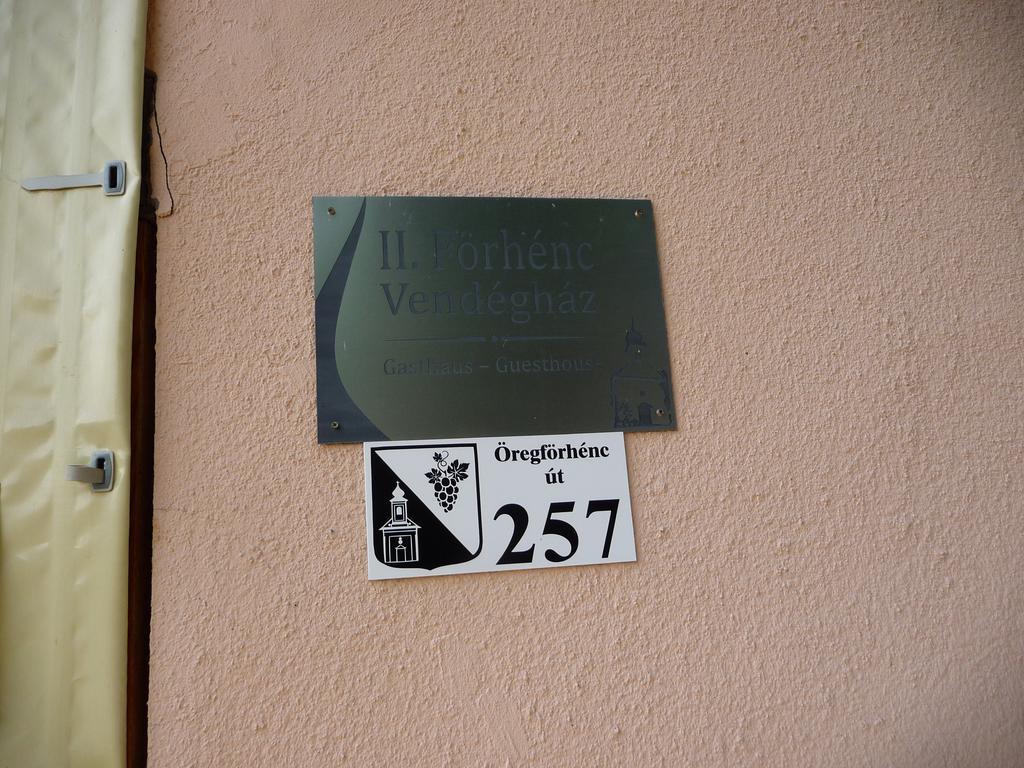 נג'קניז'ה Foerhenc Wine House & Guesthouses I-Ii-Iii מראה חיצוני תמונה